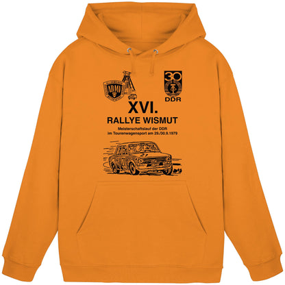 DDR Ostalgie Kapuze / Hoodie Unisex • 16. RALLYE WISMUT, MEISTERSCHAFTSLAUF DER DDR - 1979