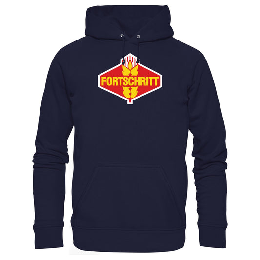 DDR Ostalgie Kapuze / Hoodie Unisex • FORTSCHRITT LANDMASCHINEN