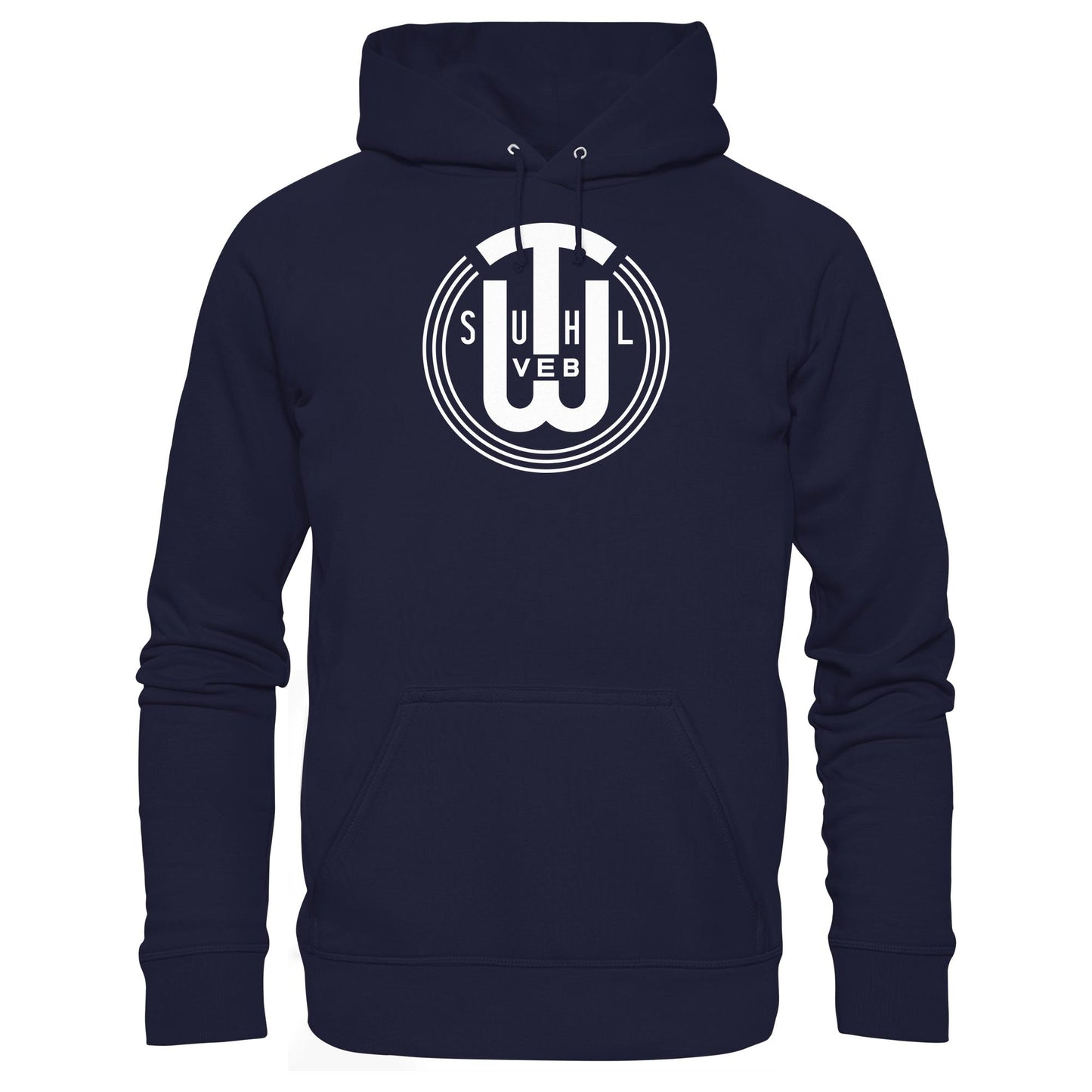 DDR Ostalgie Kapuze / Hoodie Unisex • VEB SUHL ERNST-THÄLMANN-WERK