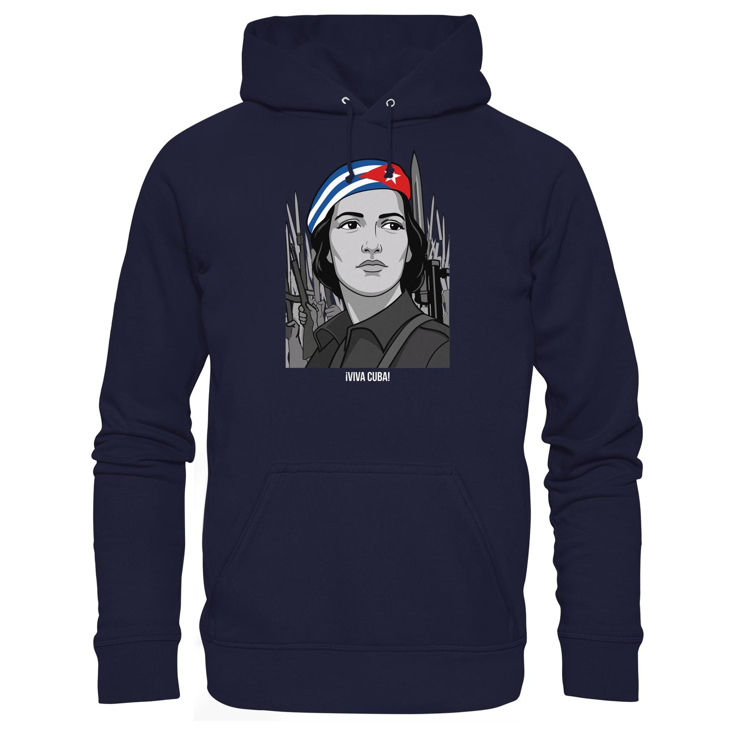 DDR Ostalgie Kapuze / Hoodie Unisex •  VIVA CUBA!