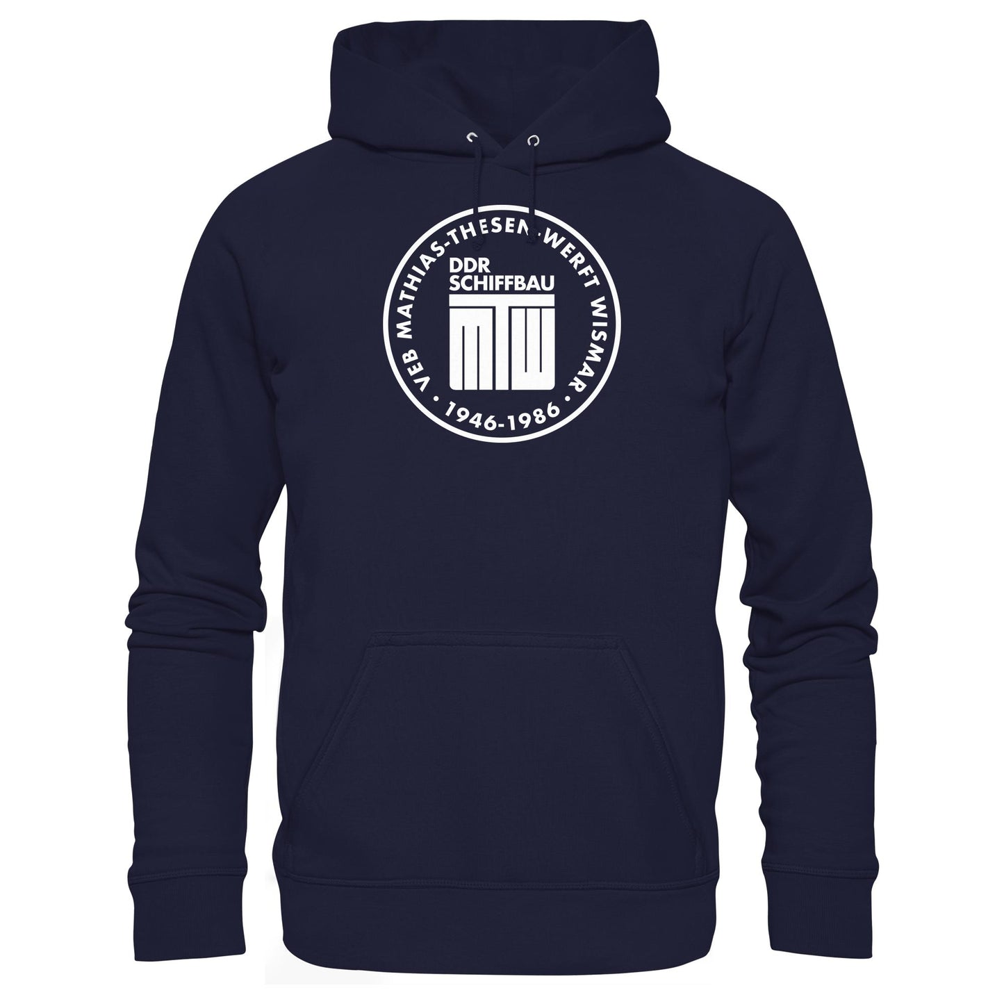 DDR Ostalgie Kapuze / Hoodie Unisex • MATHIAS-THESEN-WERFT WISMAR