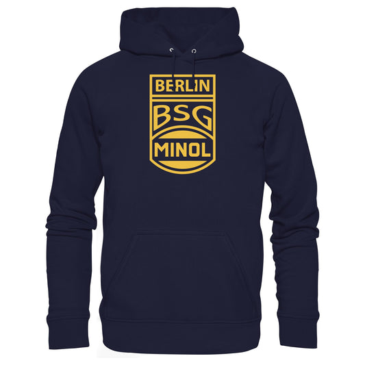DDR Ostalgie Kapuze / Hoodie Unisex • BSG MINOL BERLIN