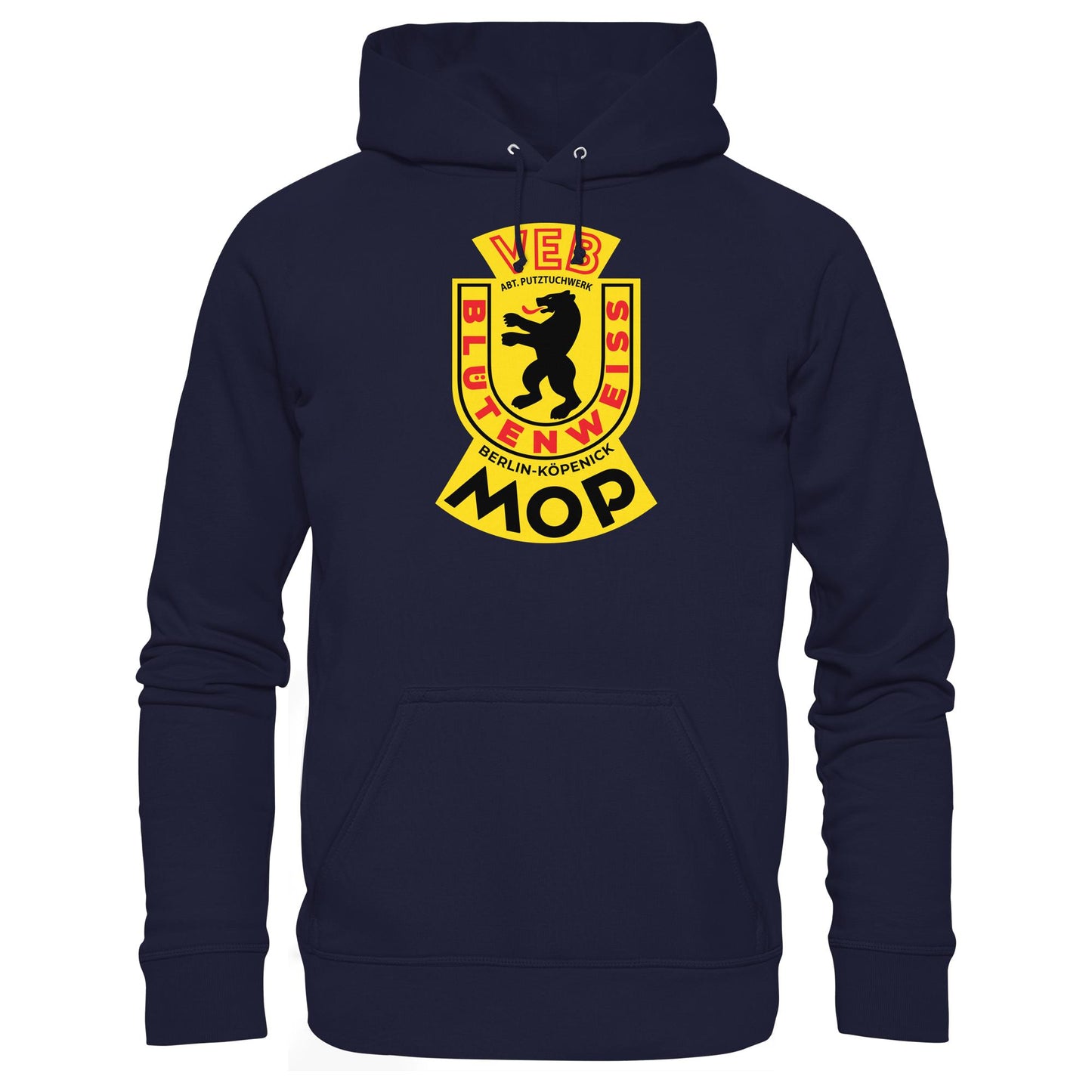 DDR Ostalgie Kapuze / Hoodie Unisex • VEB PUTZTUCHWERK BERLIN-KÖPENICK
