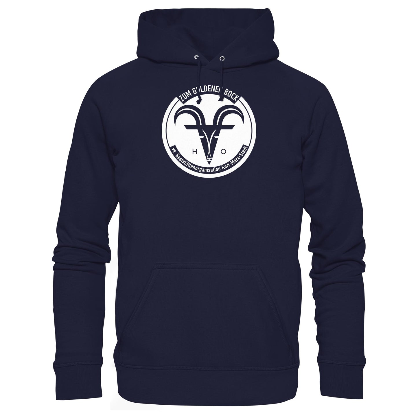 DDR Ostalgie Kapuze / Hoodie Unisex • ZUM GÜLDENEN BOCK - VE GASTSTÄTTEN KARL-MARX-STADT