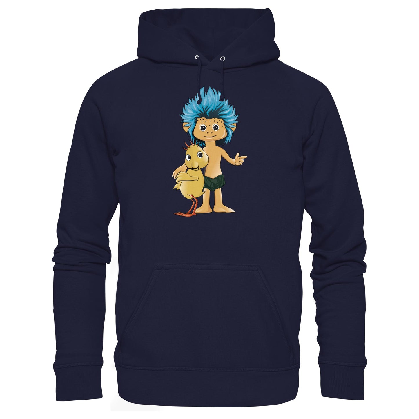 DDR Ostalgie Kapuze / Hoodie Unisex • UNSER SANDMÄNNCHEN - PLUMPS & KÜKEN