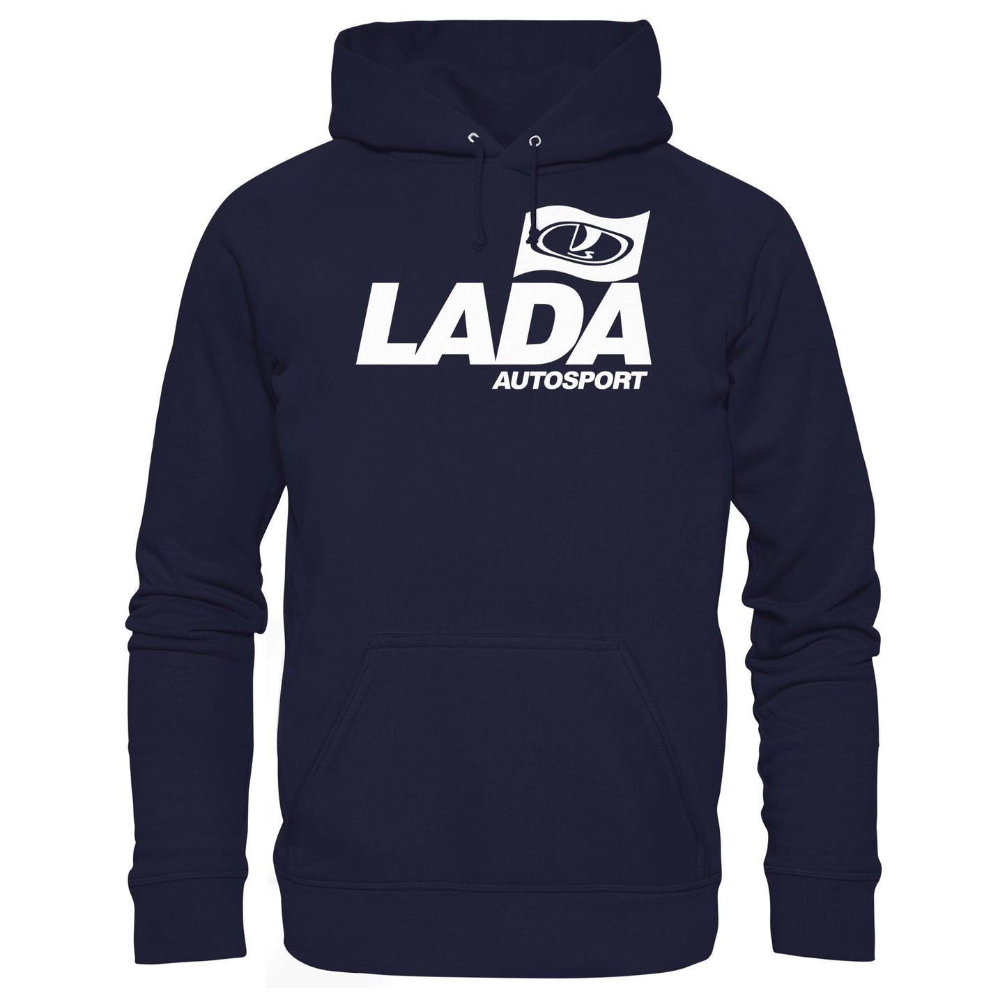 DDR Ostalgie Kapuze / Hoodie Unisex • LADA AUTOSPORT