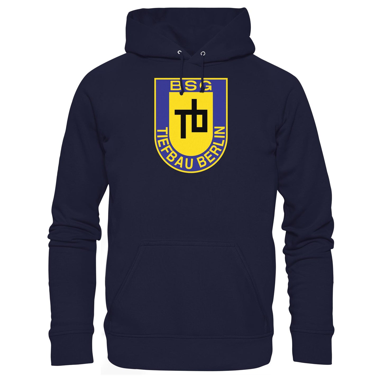 DDR Ostalgie Kapuze / Hoodie Unisex • BSG TB TIEFBAU BERLIN