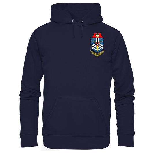 DDR Ostalgie Kapuze / Hoodie Unisex • NVA EMBLEM - MARINEGESCHWADER 18 - KURT BARTHEL