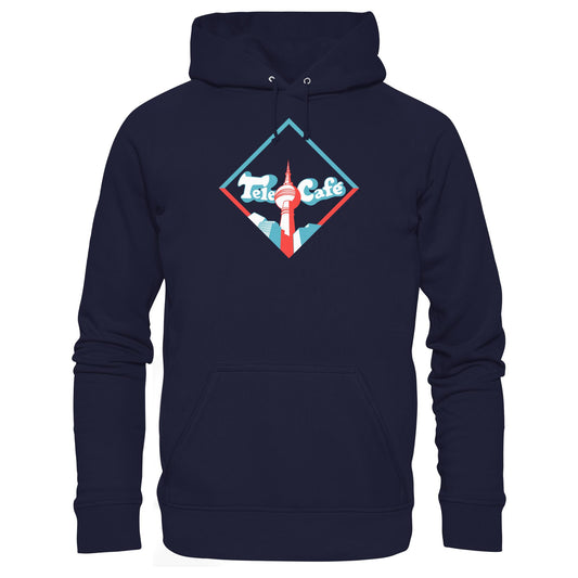 DDR Ostalgie Kapuze / Hoodie Unisex • TELE CAFÉ IM FERNSEHTURM BERLIN
