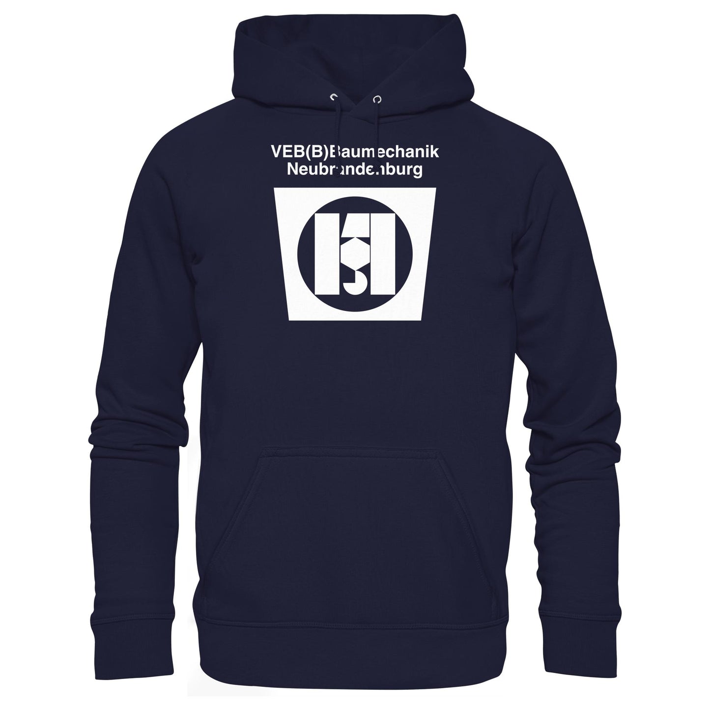 DDR Ostalgie Kapuze / Hoodie Unisex • VEB BAUMECHANIK NEUBRANDENBURG