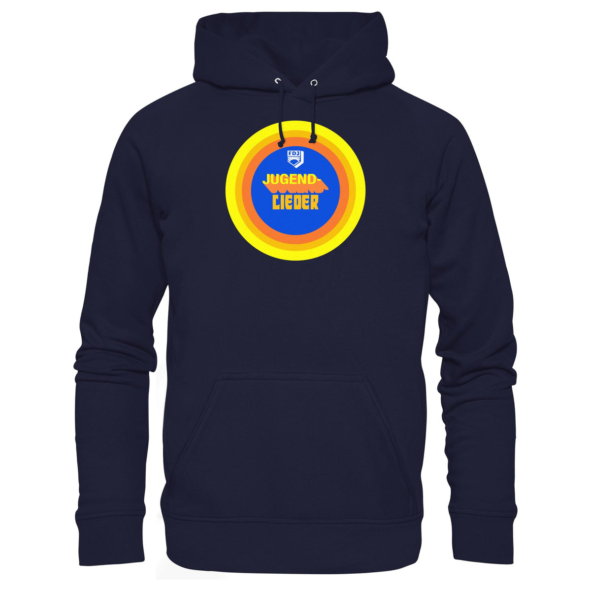 DDR Ostalgie Kapuze / Hoodie Unisex • FDJ JUGENDLIEDER