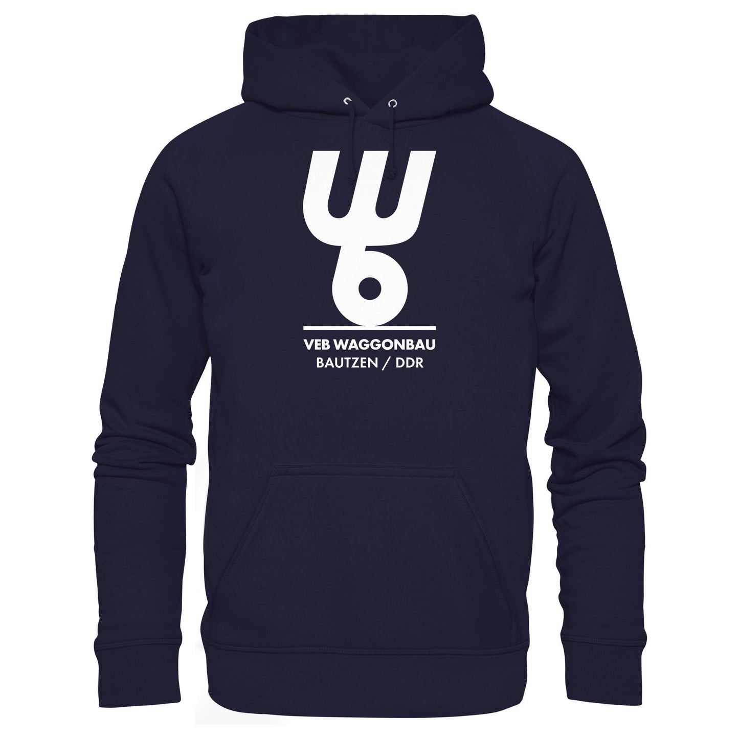 DDR Ostalgie Kapuze / Hoodie Unisex • VEB WAGGONBAU BAUTZEN