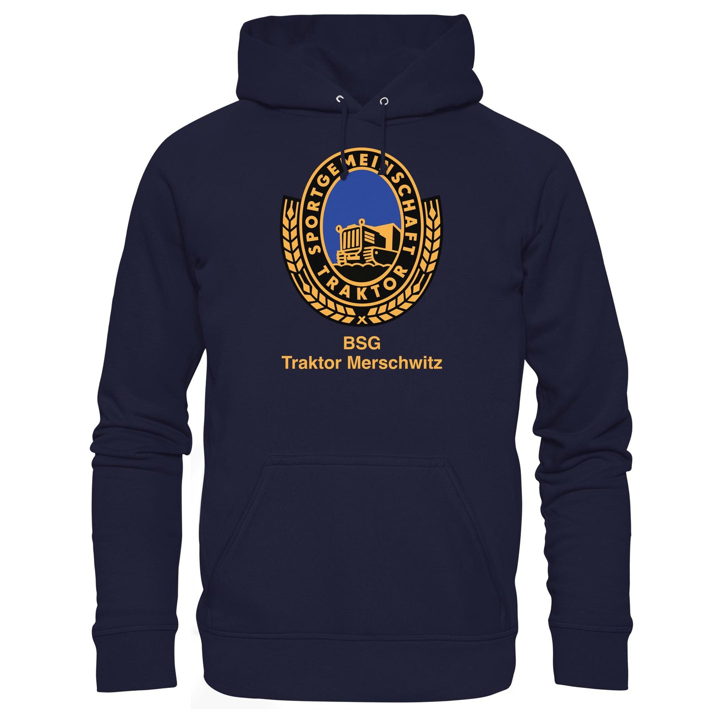 DDR Ostalgie Kapuze / Hoodie Unisex • BSG TRAKTOR MERSCHWITZ