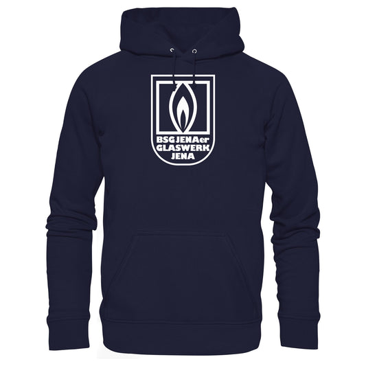 DDR Ostalgie Kapuze / Hoodie Unisex • BSG JENAER GLASWERK