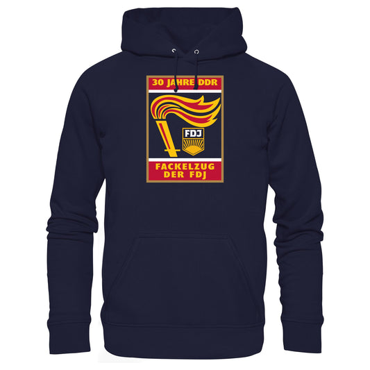 DDR Ostalgie Kapuze / Hoodie Unisex • 30 JAHRE DDR