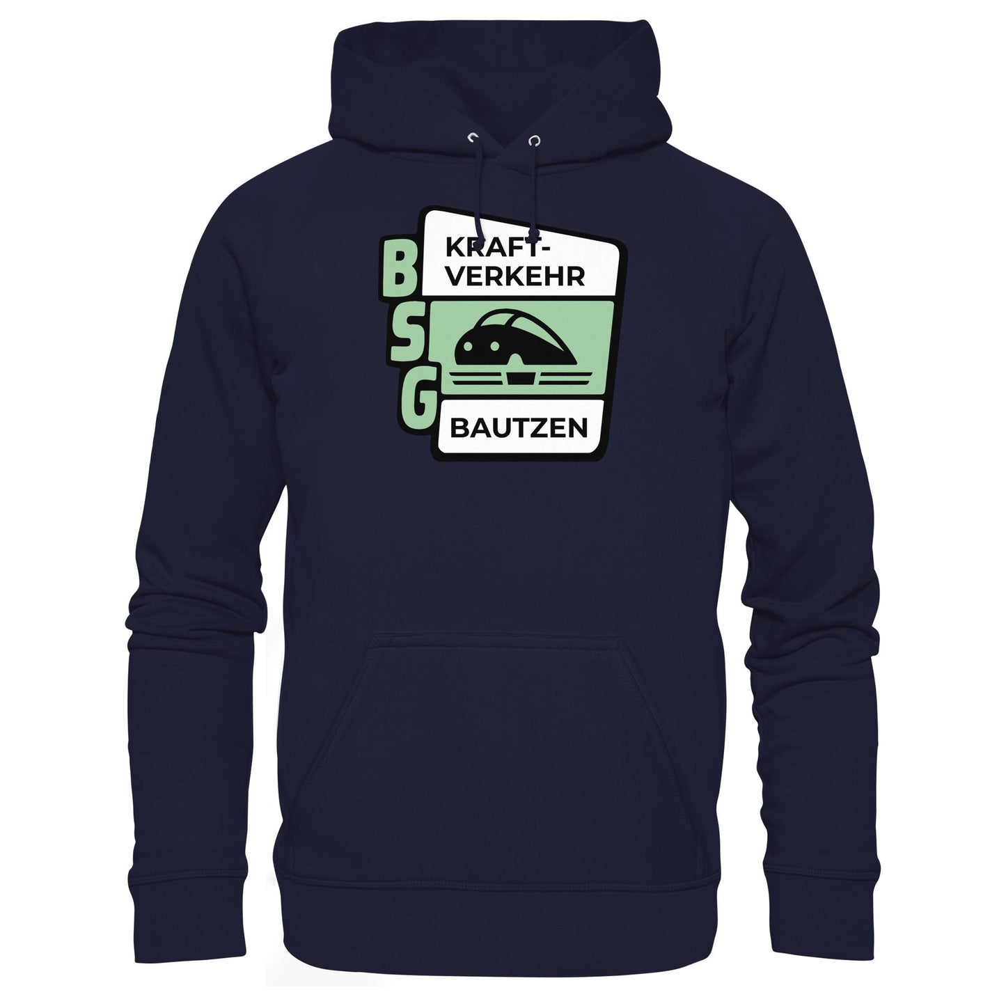 DDR Ostalgie Kapuze / Hoodie Unisex • BSG KRAFTVERKEHR BAUTZEN