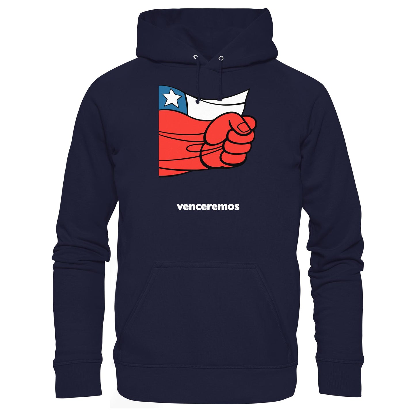 DDR Ostalgie Kapuze / Hoodie Unisex • KUBA - VENCEREMOS (ORIGINAL PLAKAT)