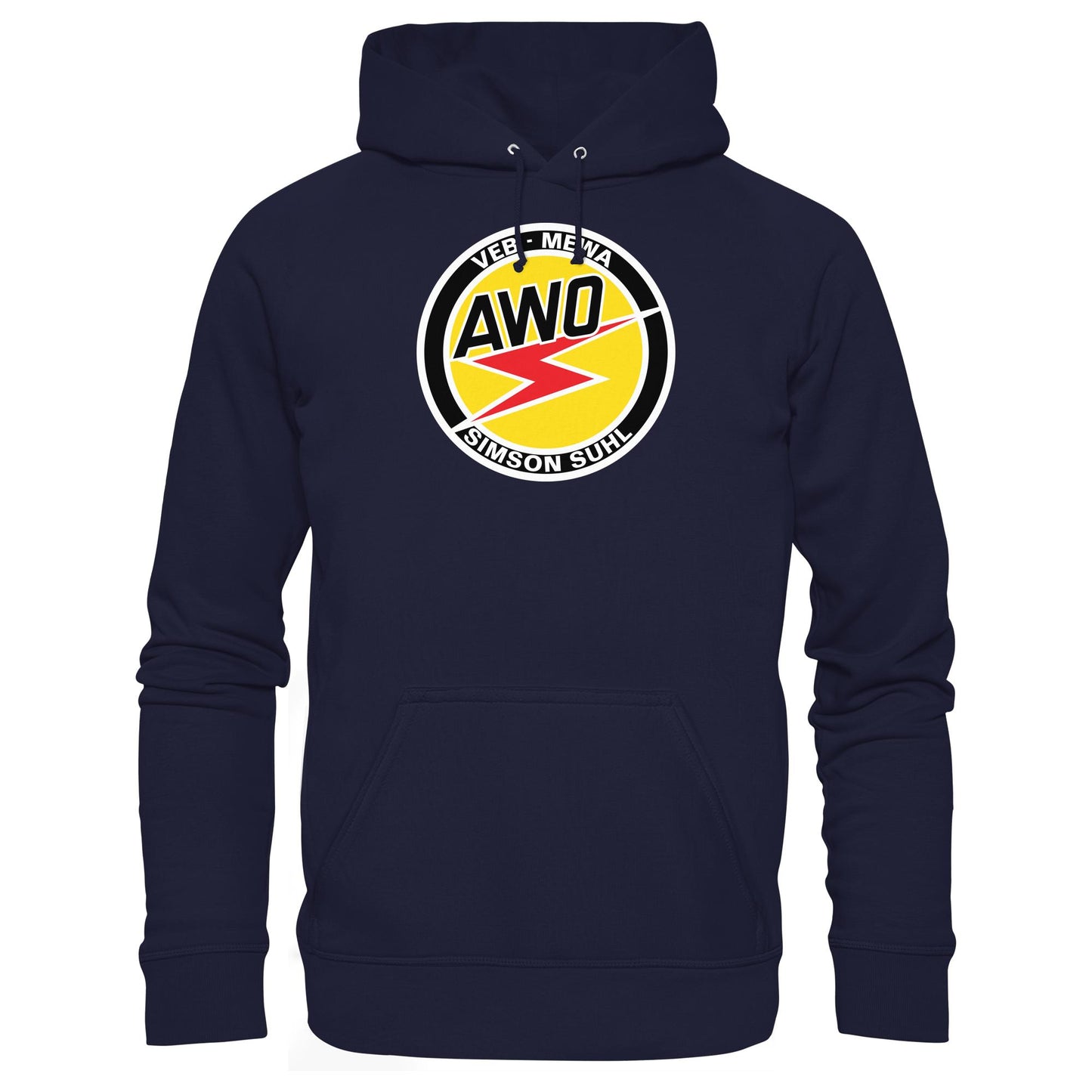 DDR Ostalgie Kapuze / Hoodie Unisex • VEB MEWA - AWO, SIMSON SUHL