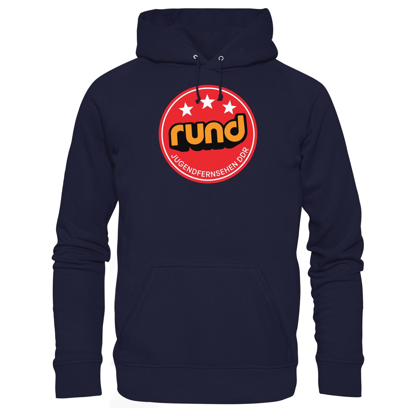 DDR Ostalgie Kapuze / Hoodie Unisex • RUND - JUGENDFERNSEHEN DDR