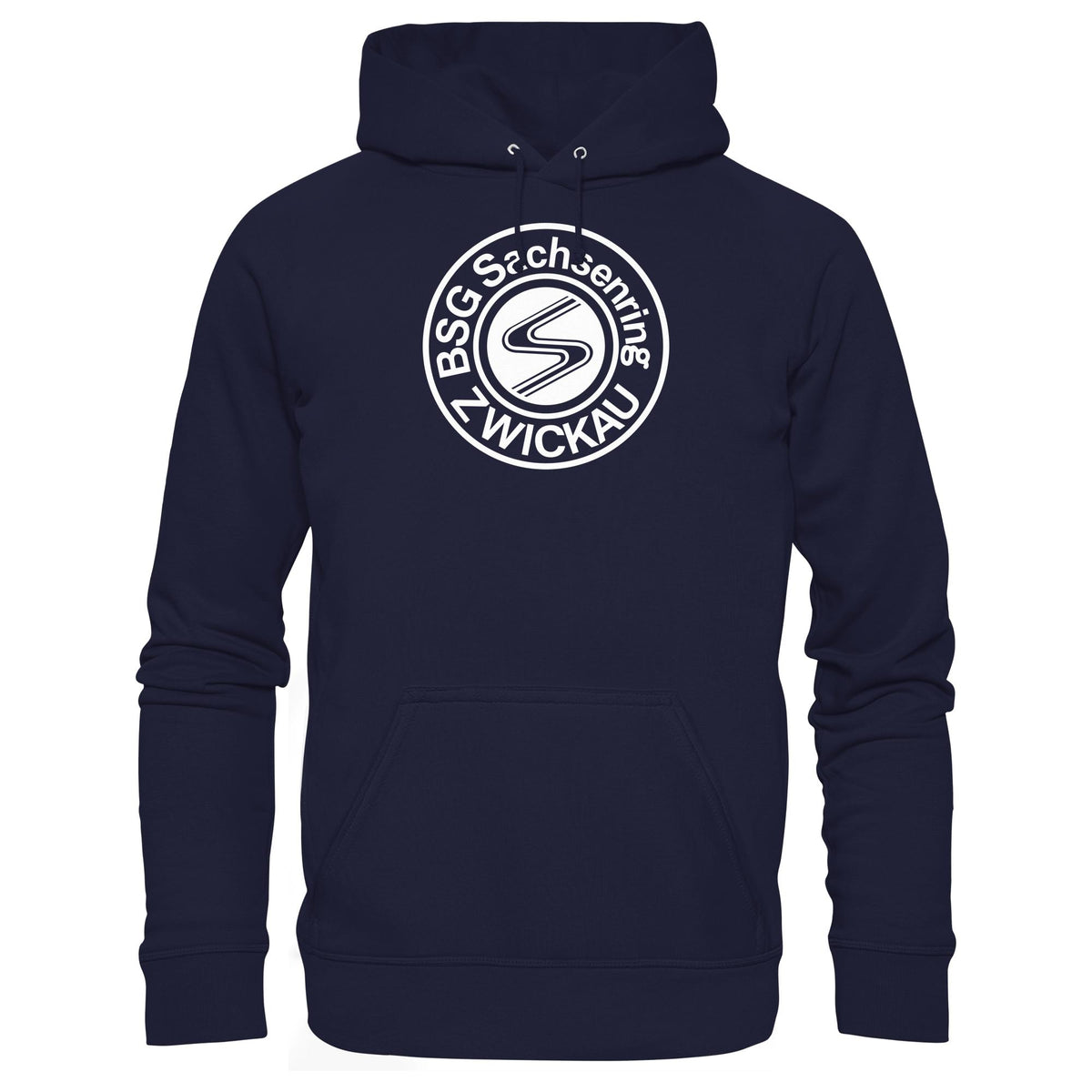 DDR Ostalgie Kapuze / Hoodie Unisex • SACHSENRING ZWICKAU - DUNKEL