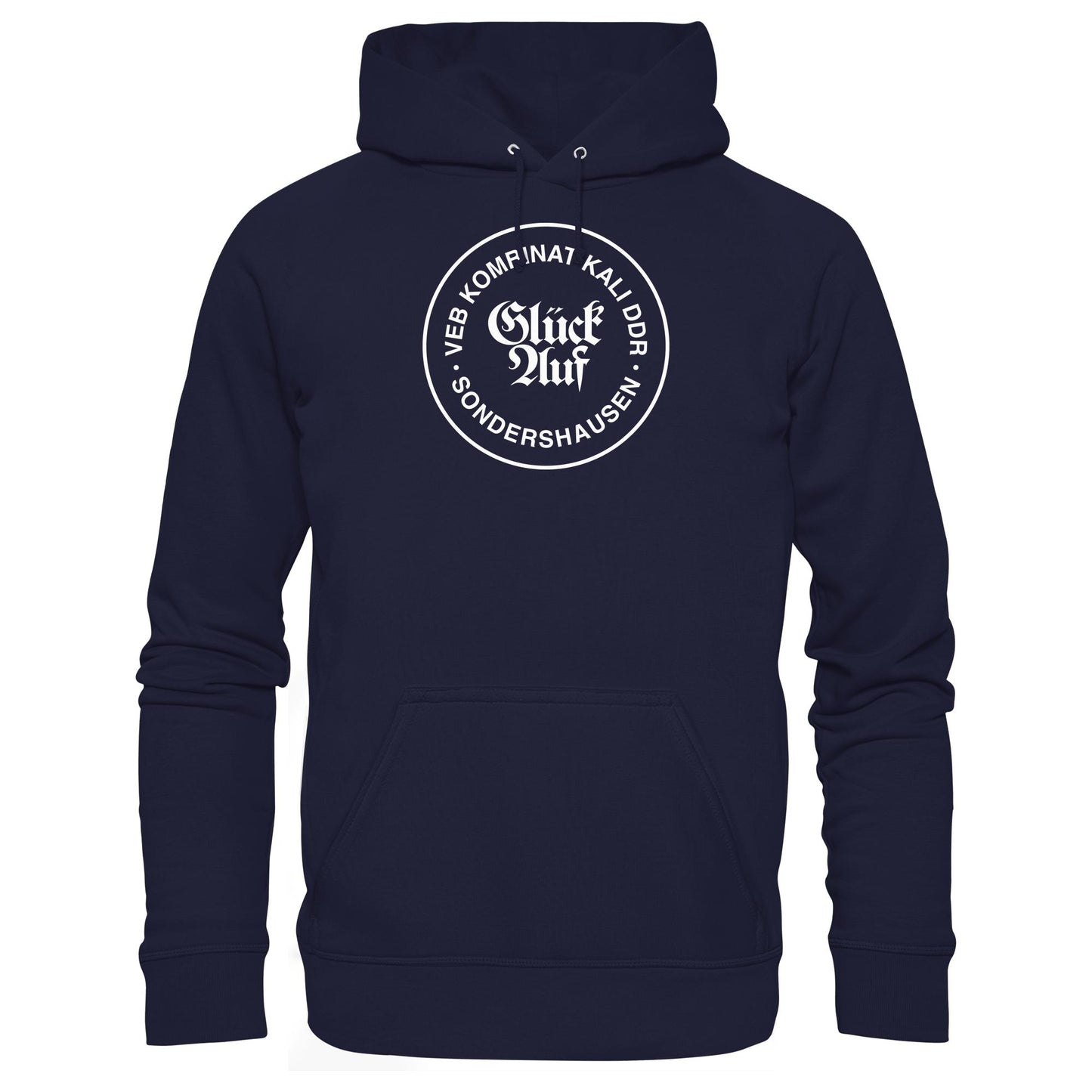 DDR Ostalgie Kapuze / Hoodie Unisex •  VEB KOMBINAT KALI SONDERSHAUSEN