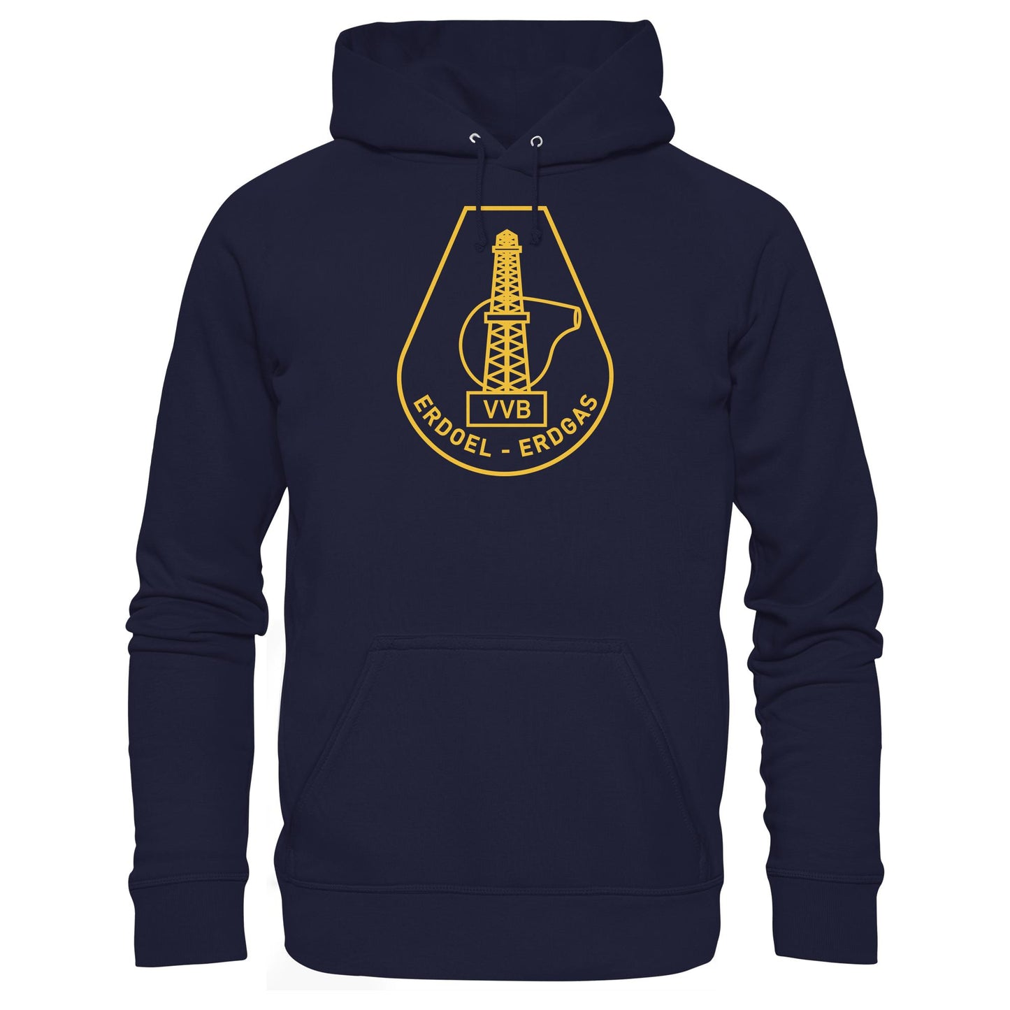 DDR Ostalgie Kapuze / Hoodie Unisex • VVB ERDOEL-ERDGAS