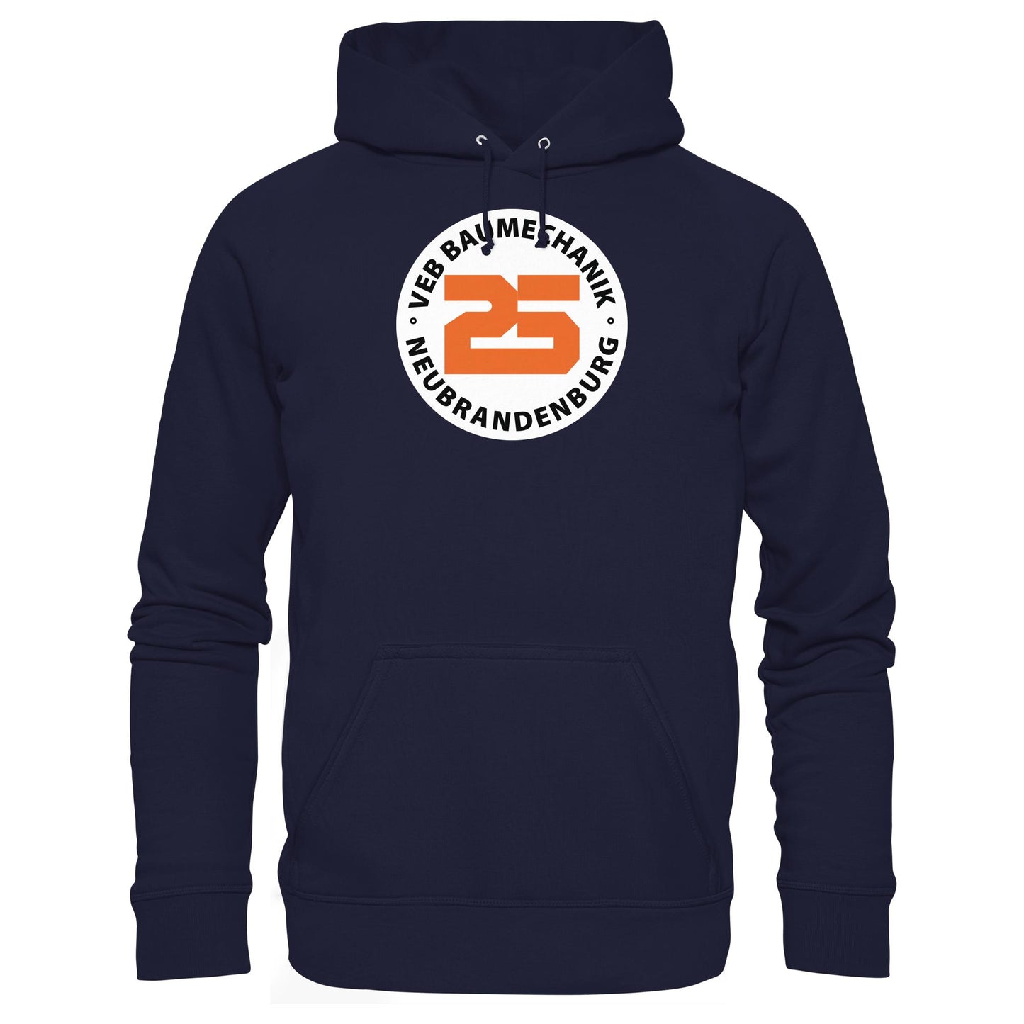 DDR Ostalgie Kapuze / Hoodie Unisex • VEB BAUMECHANIK NEUBRANDENBURG