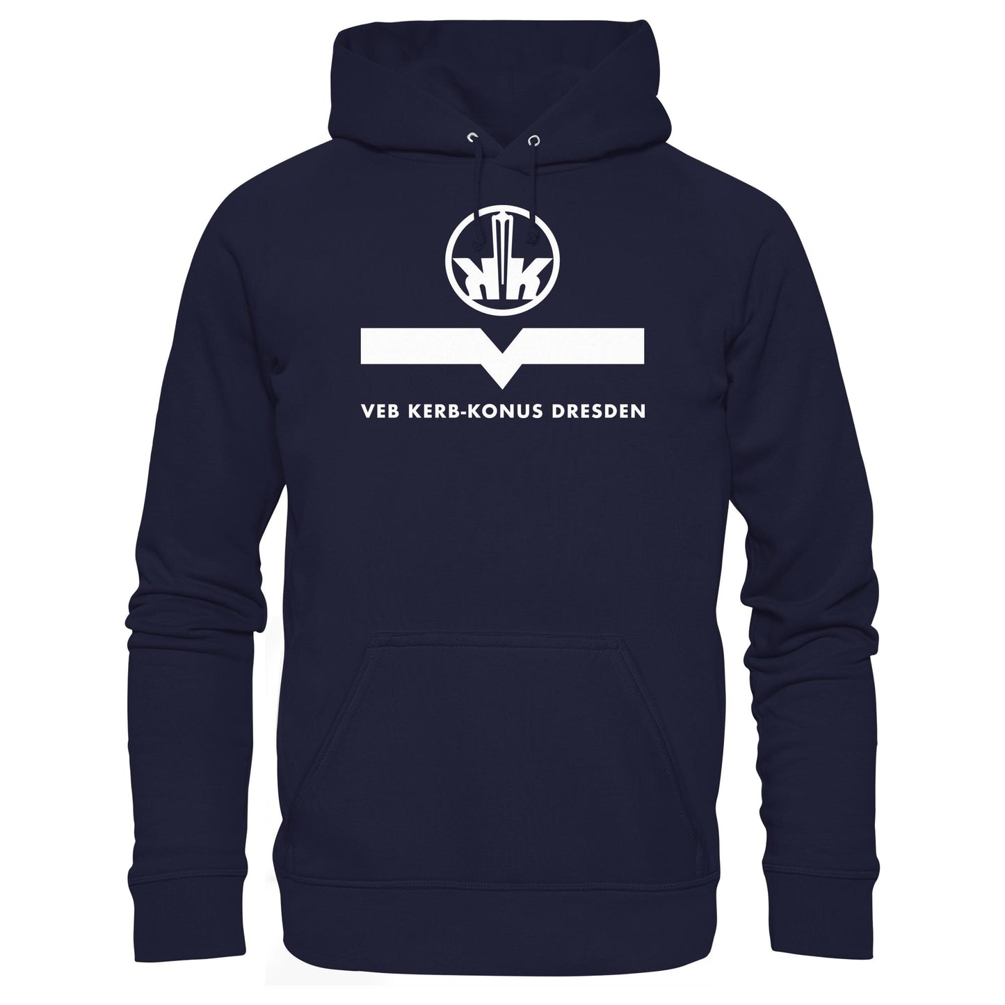 DDR Ostalgie Kapuze / Hoodie Unisex • VEB KERB-KONUS DRESDEN