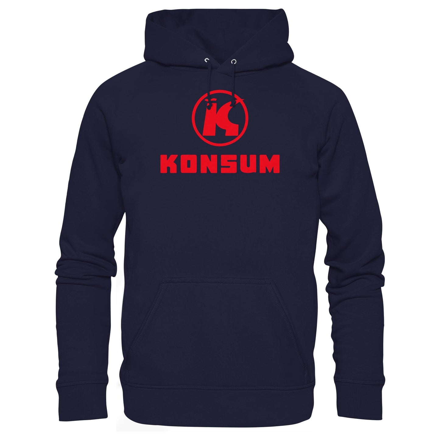 DDR Ostalgie Kapuze / Hoodie Unisex • KONSUM - HELL