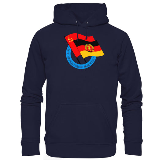 DDR Ostalgie Kapuze / Hoodie Unisex • DEUTSCH SOWJETISCHE FREUNDSCHAFT