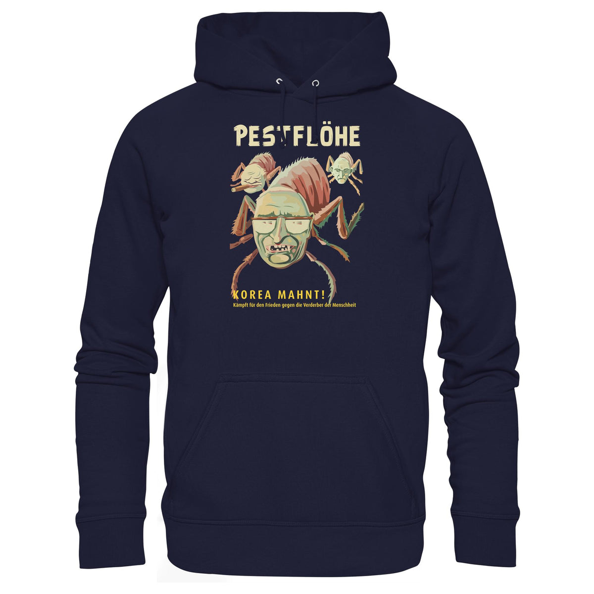 NATO-PESTFLÖHE - KOREA WARNT • DDR Ostalgie Kapuze / Hoodie Unisex