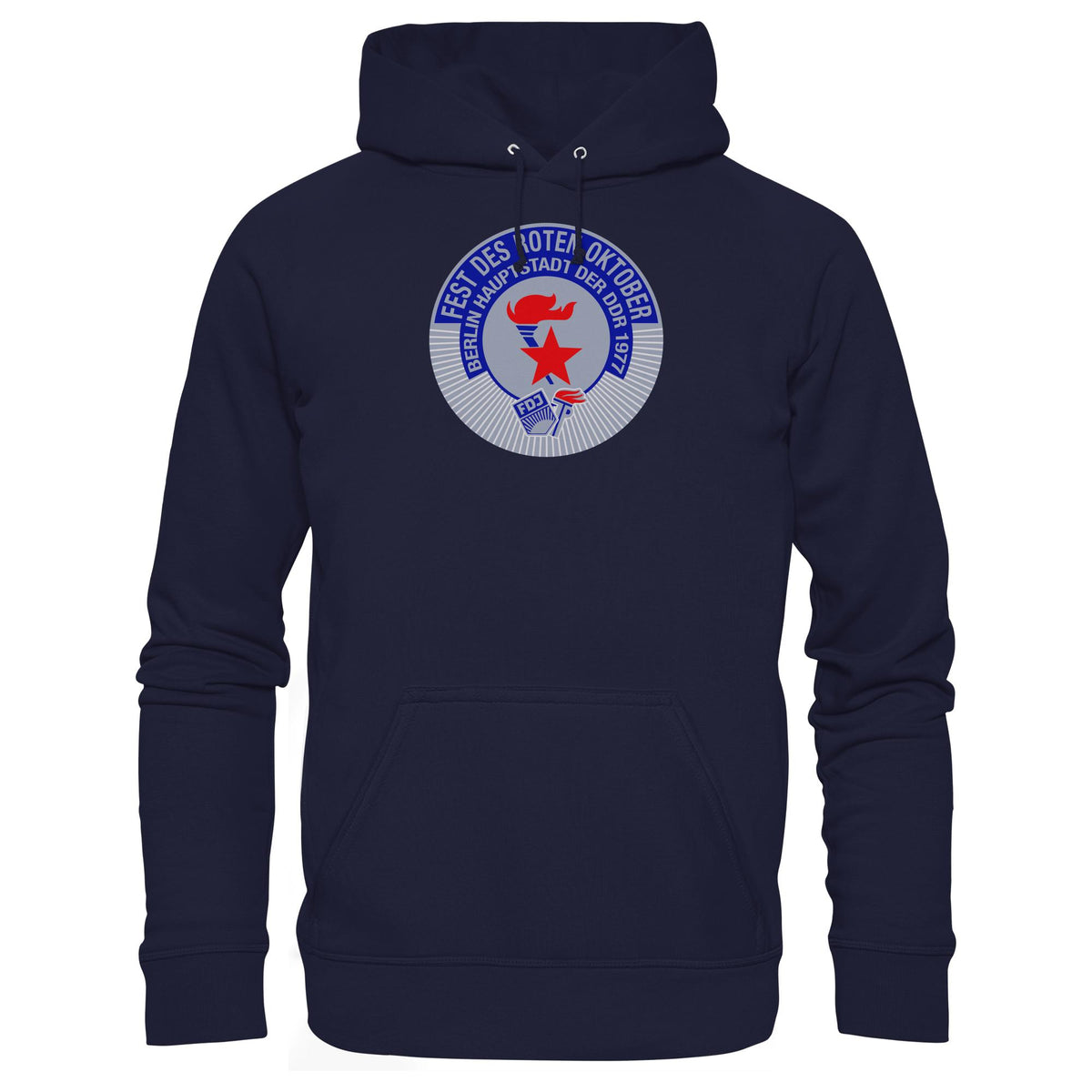 DDR Ostalgie Kapuze / Hoodie Unisex • FEST DES ROTEN OKTOBER 1977