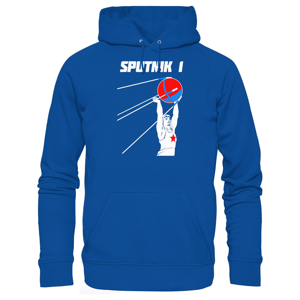 DDR Ostalgie Kapuze / Hoodie Unisex • SPUTNIK 1