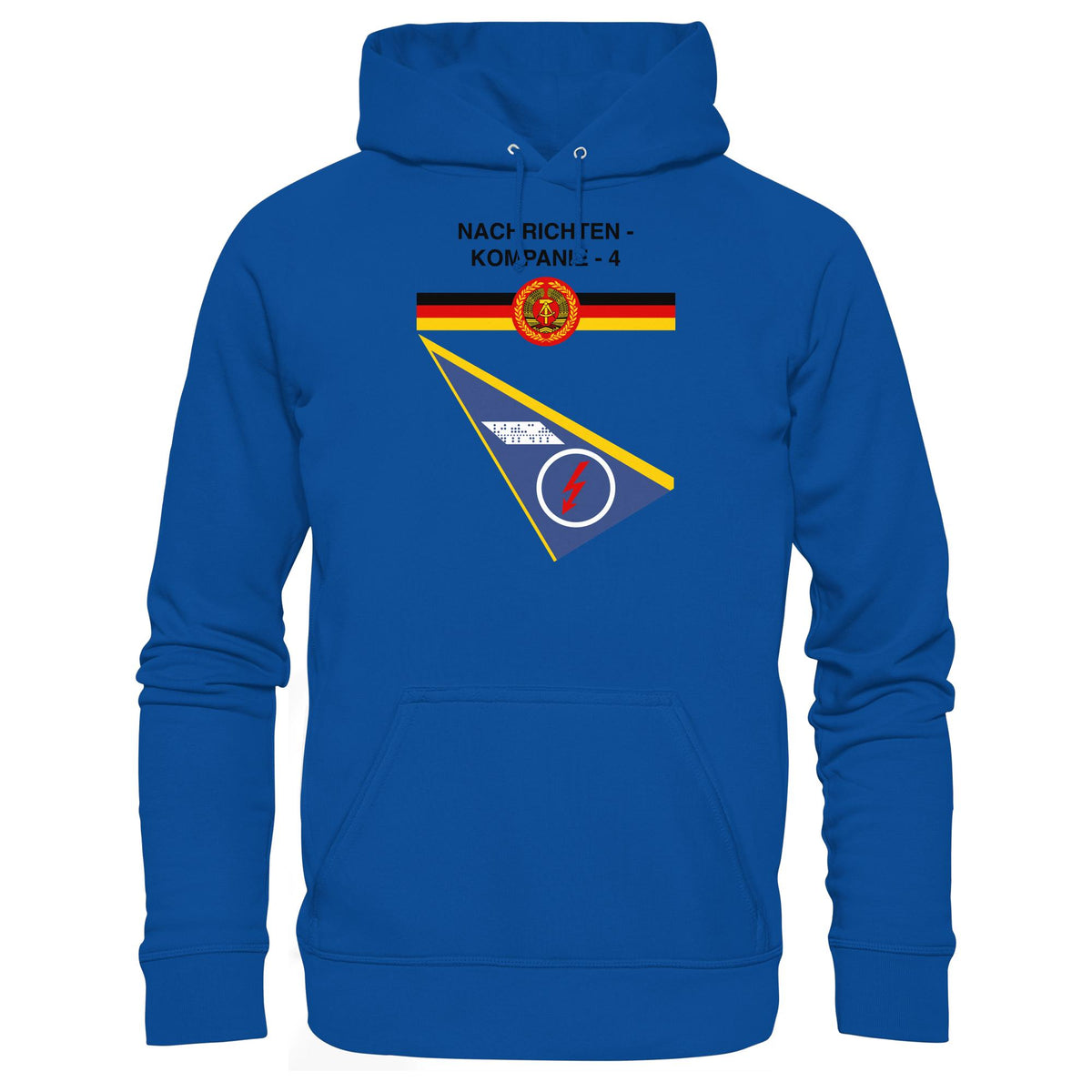 DDR Ostalgie Kapuze / Hoodie Unisex • NVA - NACHRICHTENKOMPANIE 4