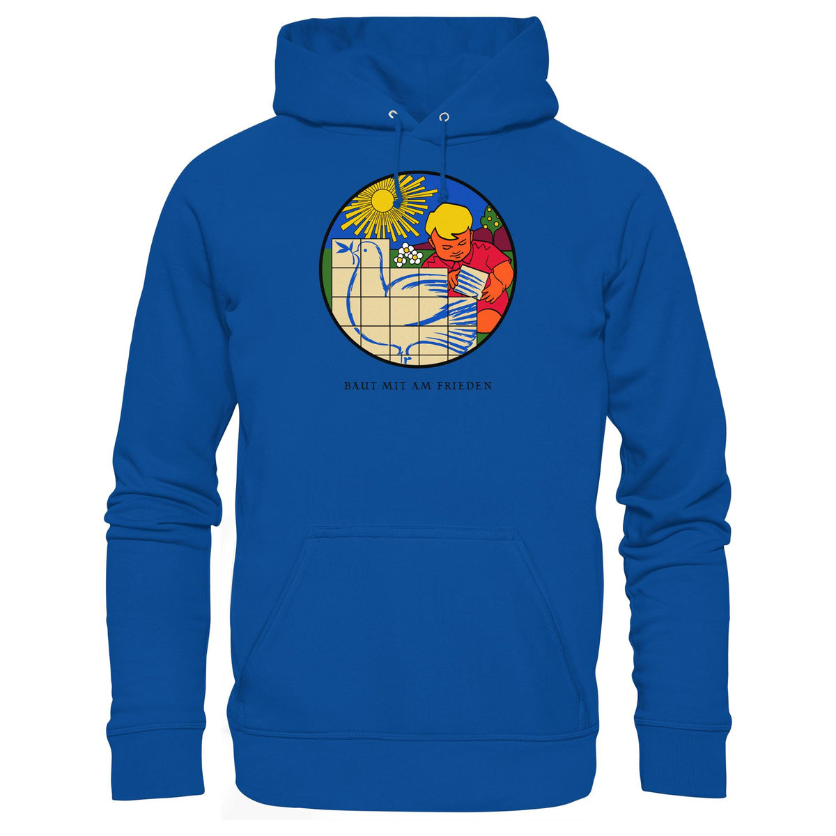 BAUT MIT AM FRIEDEN | DDR Ostalgie Kapuze / Hoodie Unisex
