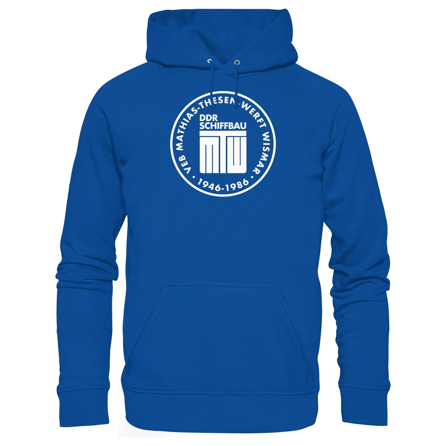 DDR Ostalgie Kapuze / Hoodie Unisex • MATHIAS-THESEN-WERFT WISMAR