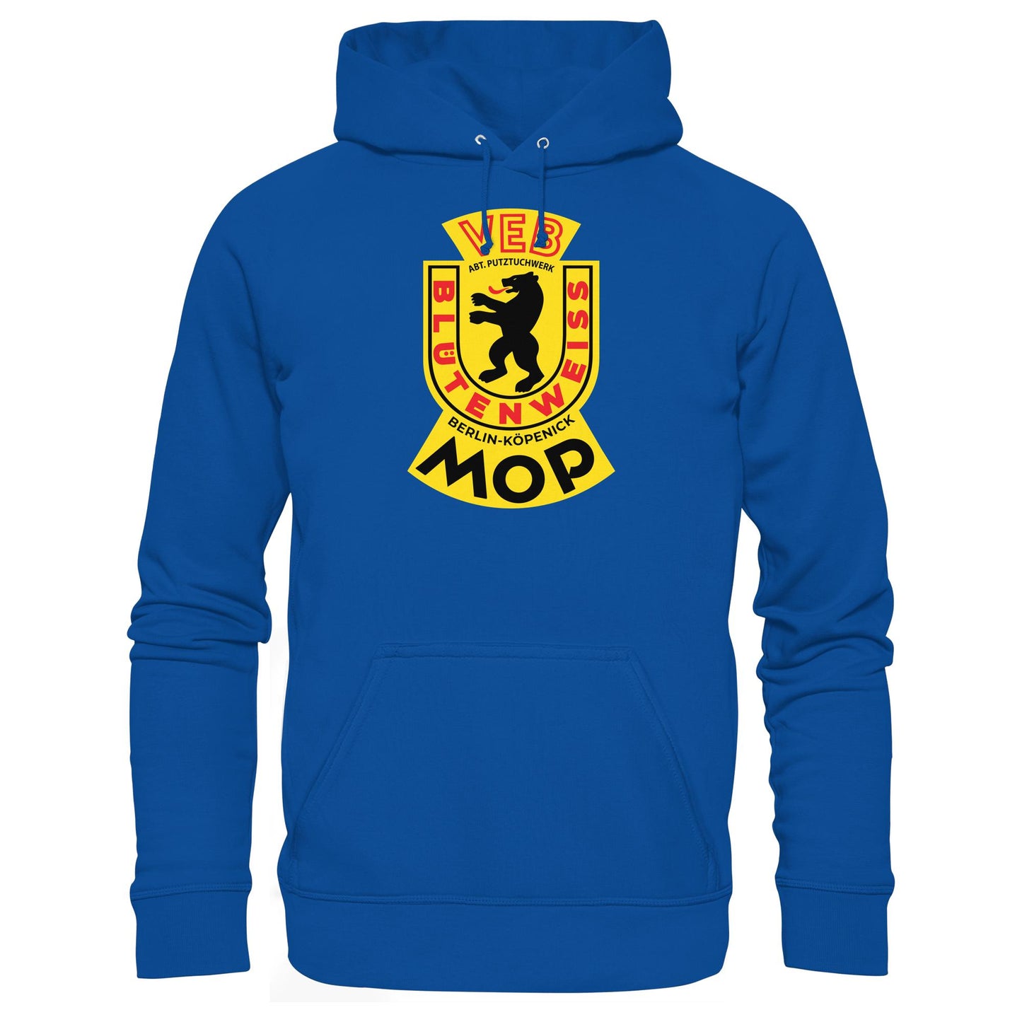 DDR Ostalgie Kapuze / Hoodie Unisex • VEB PUTZTUCHWERK BERLIN-KÖPENICK