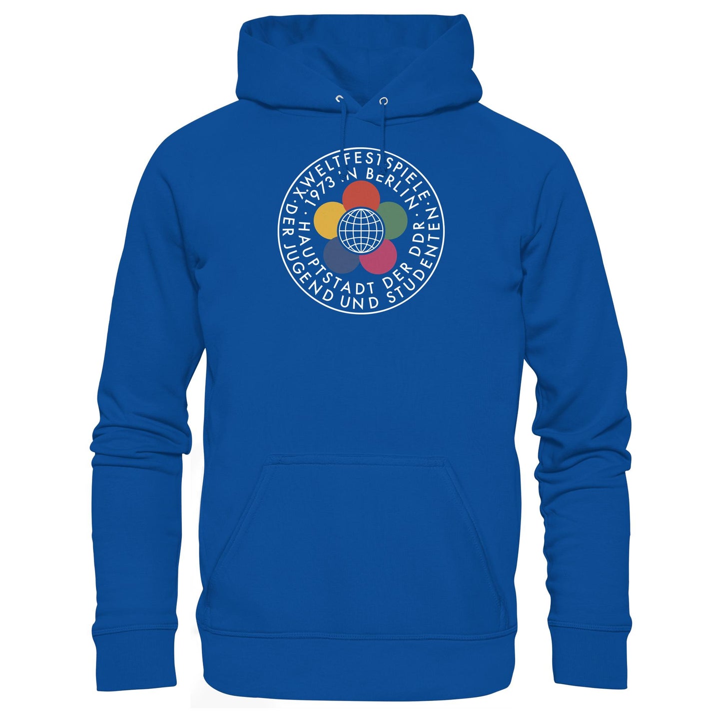 DDR Ostalgie Kapuze / Hoodie Unisex • WELTFESTSPIELE 1973 - dunkel