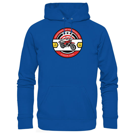 DDR Ostalgie Kapuze / Hoodie Unisex • SIMSON S70 - ORIGINAL BIERDECKEL