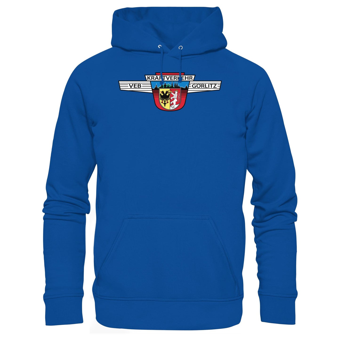 DDR Ostalgie Kapuze / Hoodie Unisex • VEB KRAFTVERKEHR GÖRLITZ