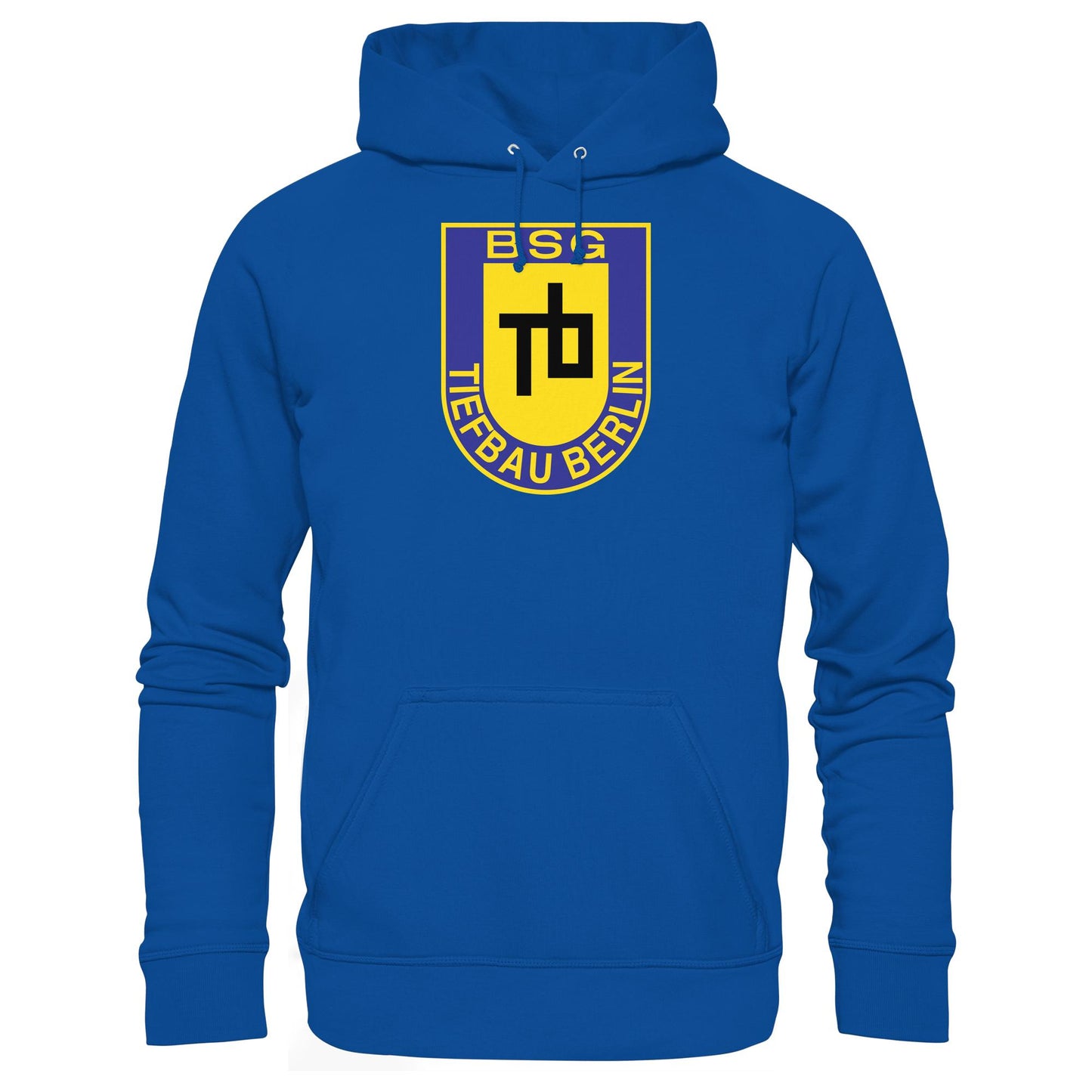DDR Ostalgie Kapuze / Hoodie Unisex • BSG TB TIEFBAU BERLIN