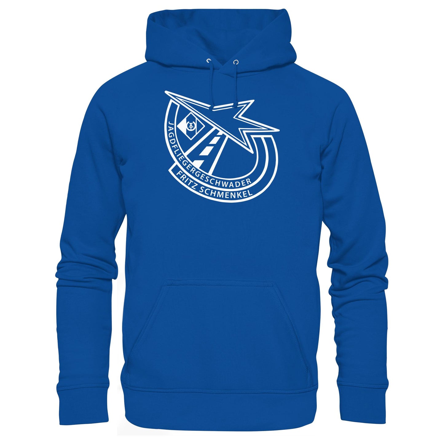 DDR Ostalgie Kapuze / Hoodie Unisex • NVA EMBLEM - GESCHWADER FRITZ SCHMENKEL