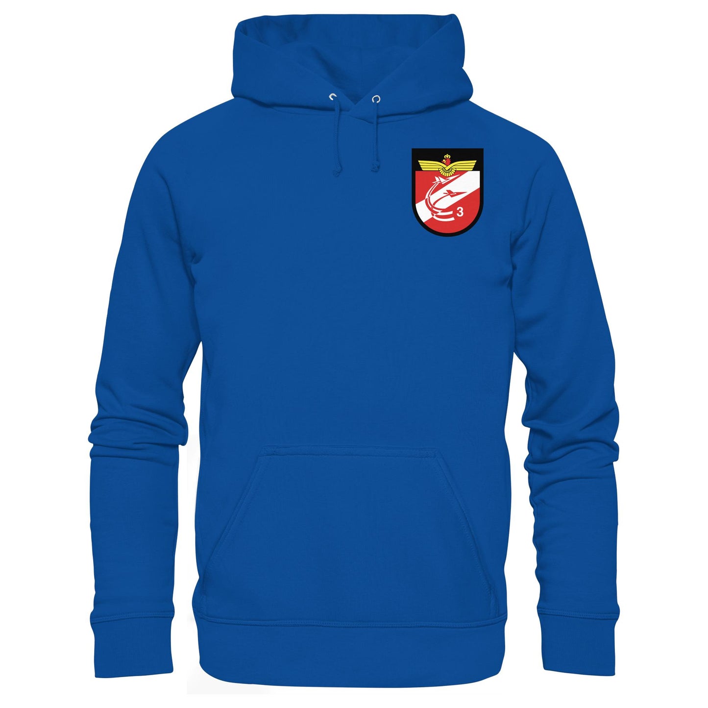 DDR Ostalgie Kapuze / Hoodie Unisex • NVA EMBLEM - JAGDGESCHWADER 3