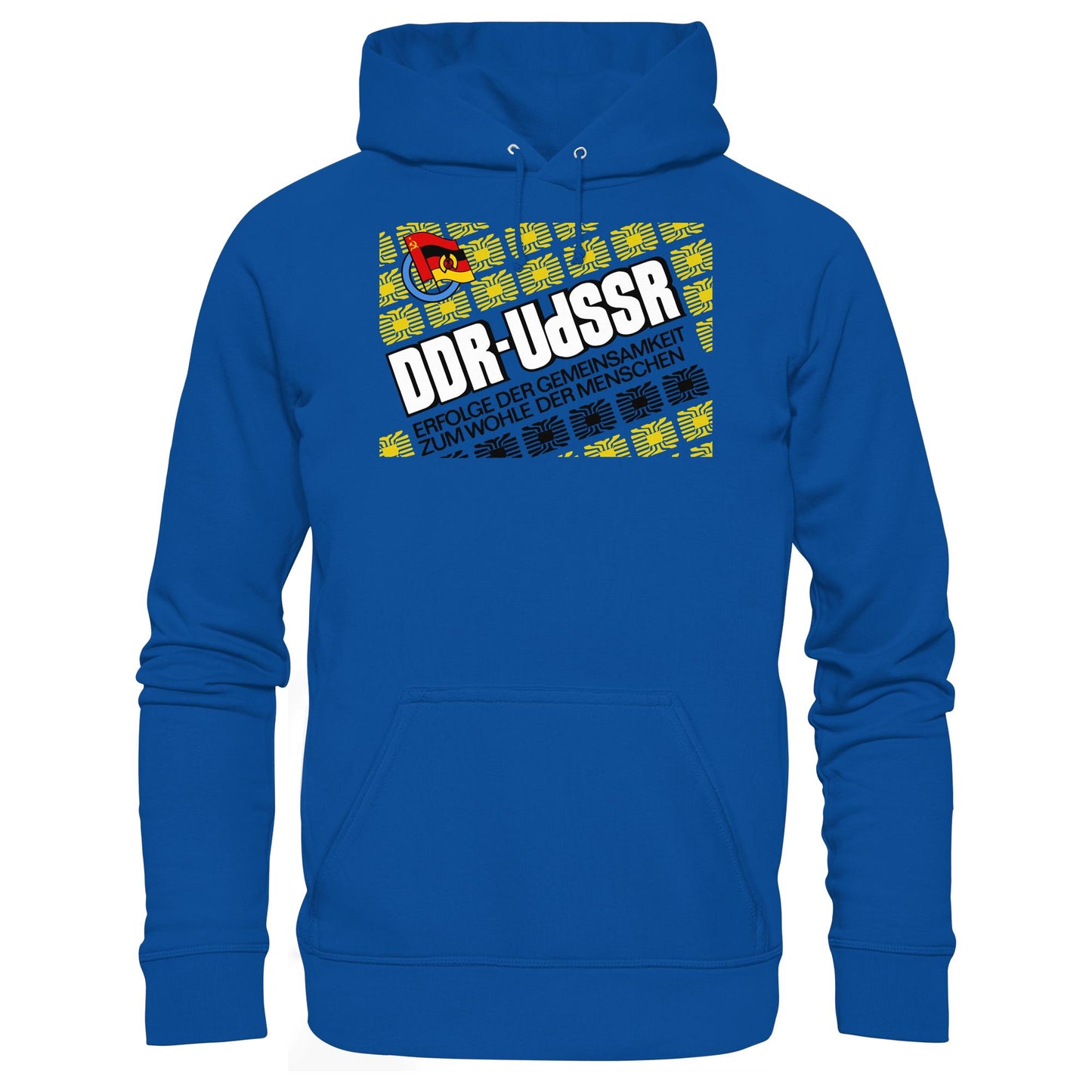 DDR Ostalgie Kapuze / Hoodie Unisex • DDR - UDSSR: ERFOLGE DER GEMEINSAMKEIT