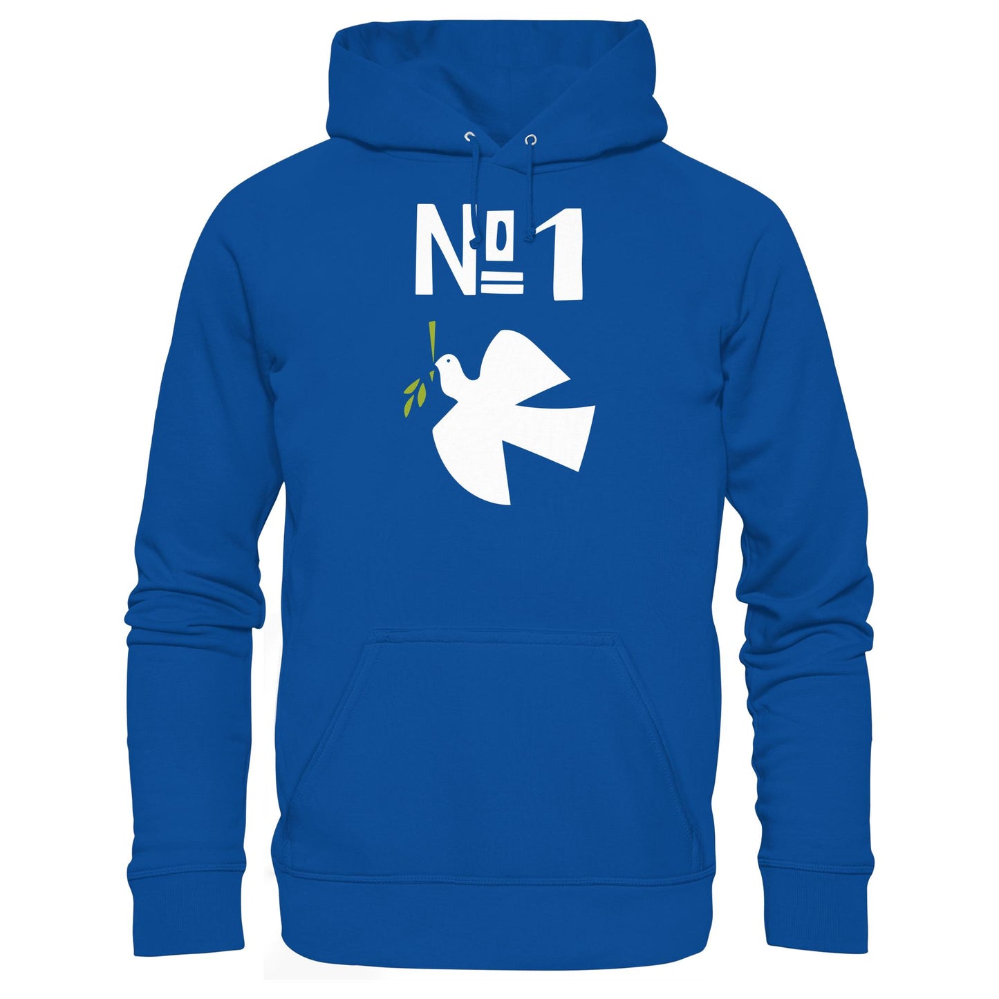 DDR Ostalgie Kapuze / Hoodie Unisex • NO. 1 PRIORITÄT - FRIEDEN! (ORIGINAL PLAKAT)