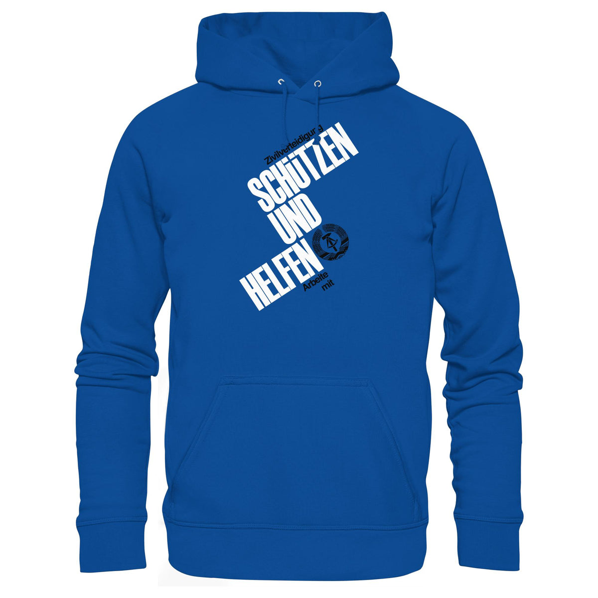 DDR-ZIVILVERTEIDIGUNG (ORIGINAL-PLAKAT) | DDR Ostalgie Kapuze / Hoodie Unisex
