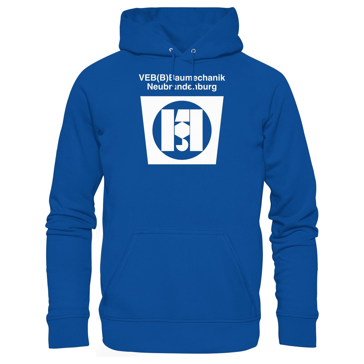DDR Ostalgie Kapuze / Hoodie Unisex • VEB BAUMECHANIK NEUBRANDENBURG