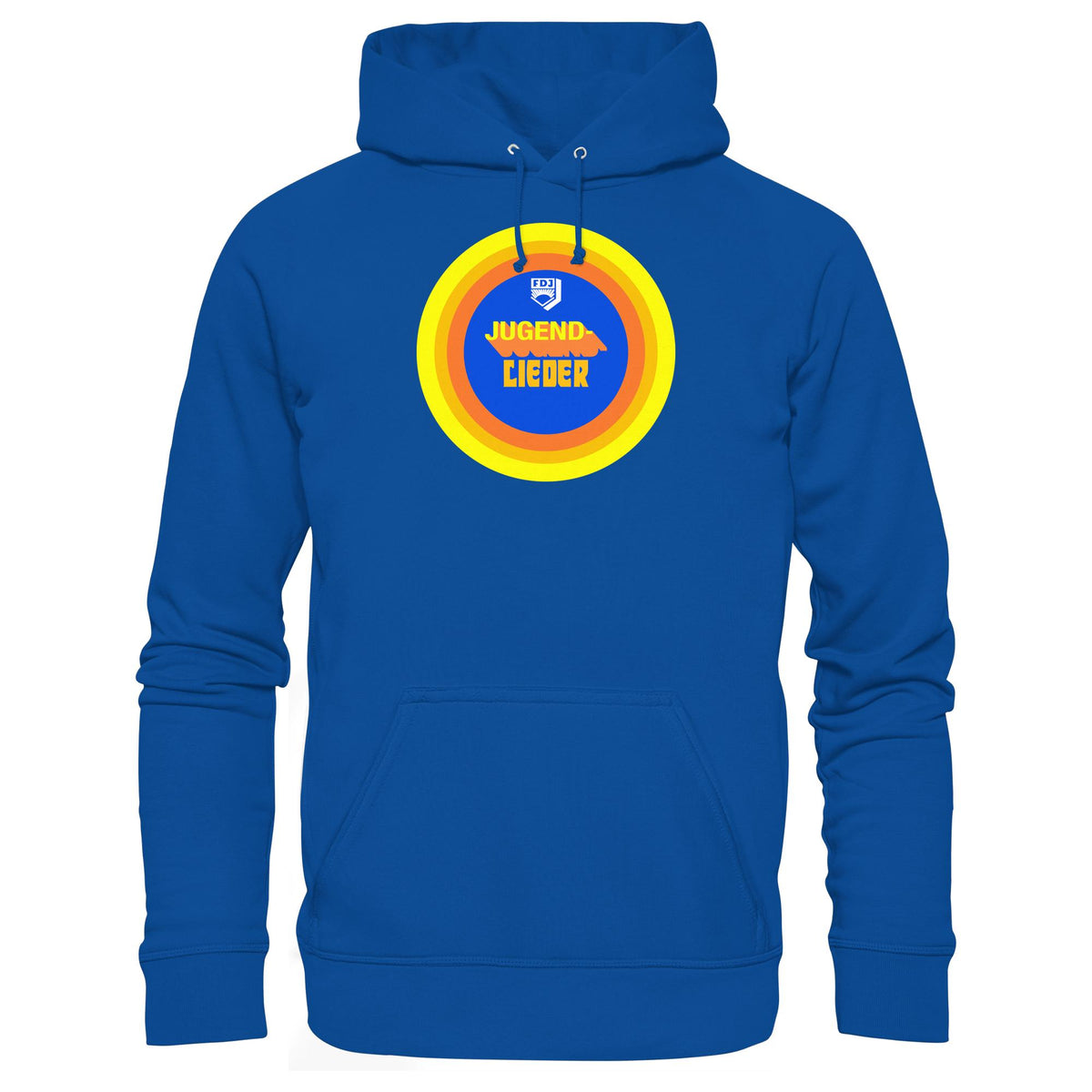 DDR Ostalgie Kapuze / Hoodie Unisex • FDJ JUGENDLIEDER