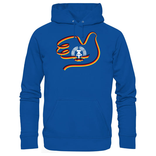 DDR Ostalgie Kapuze / Hoodie Unisex • DDR - 40 JAHRE FRIEDEN IN DEUTSCHLAND (ORIGINAL-PLAKAT)