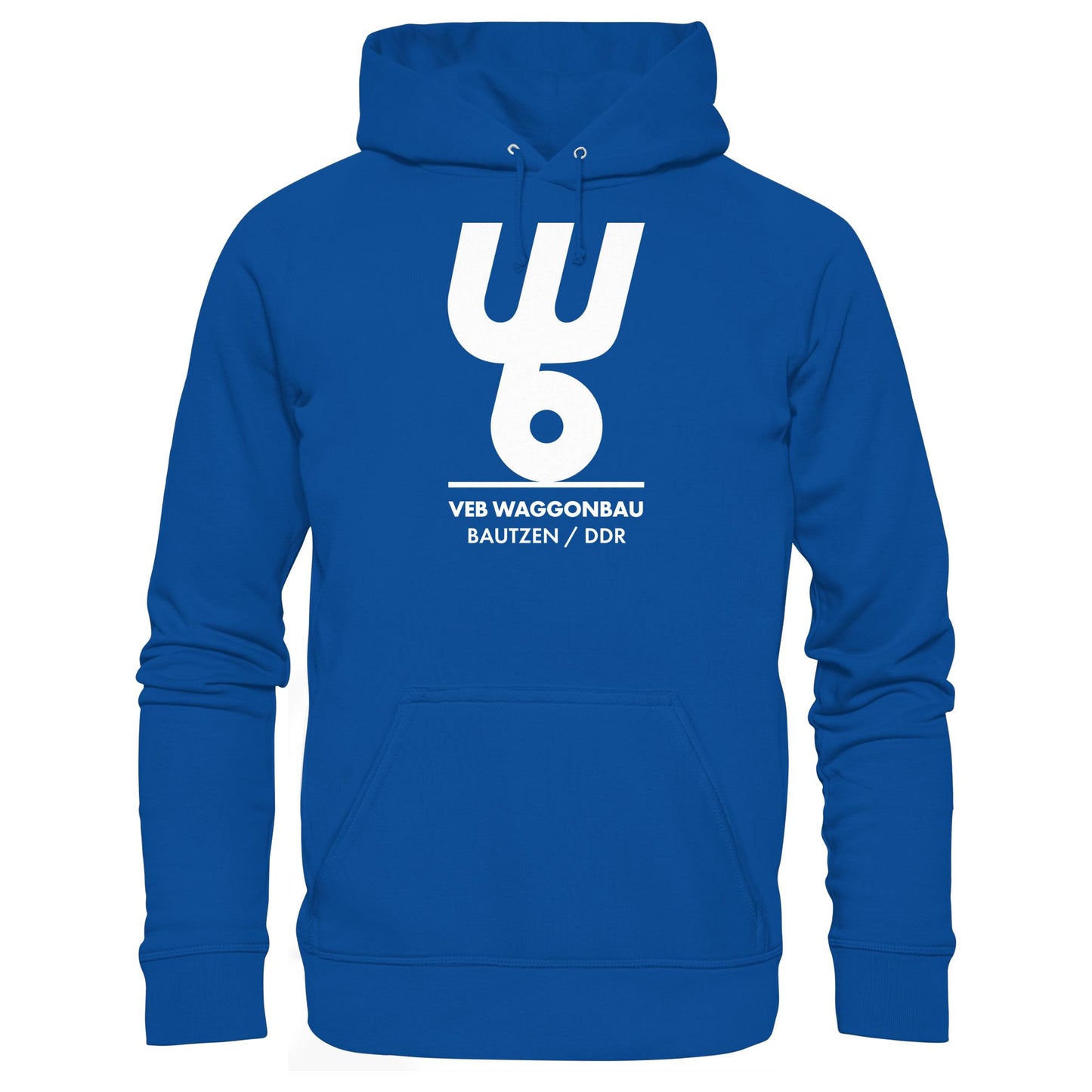 DDR Ostalgie Kapuze / Hoodie Unisex • VEB WAGGONBAU BAUTZEN